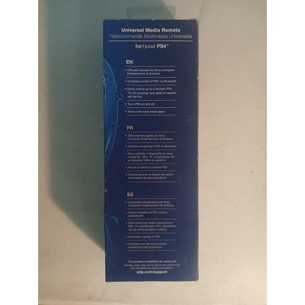 PDP Universal Media Remote Somy Playstation 4 PS4 Model 051-038-D1 NEW VERY RARE